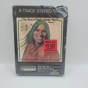 The Best Of Buffy Sainte-Marie Volume 2 8-Track Stereo Tape NOS